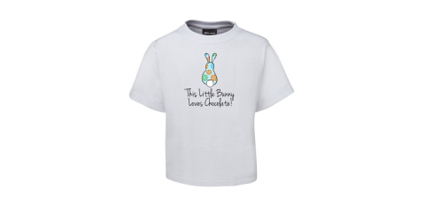 This Little Bunny Boys Tee - White